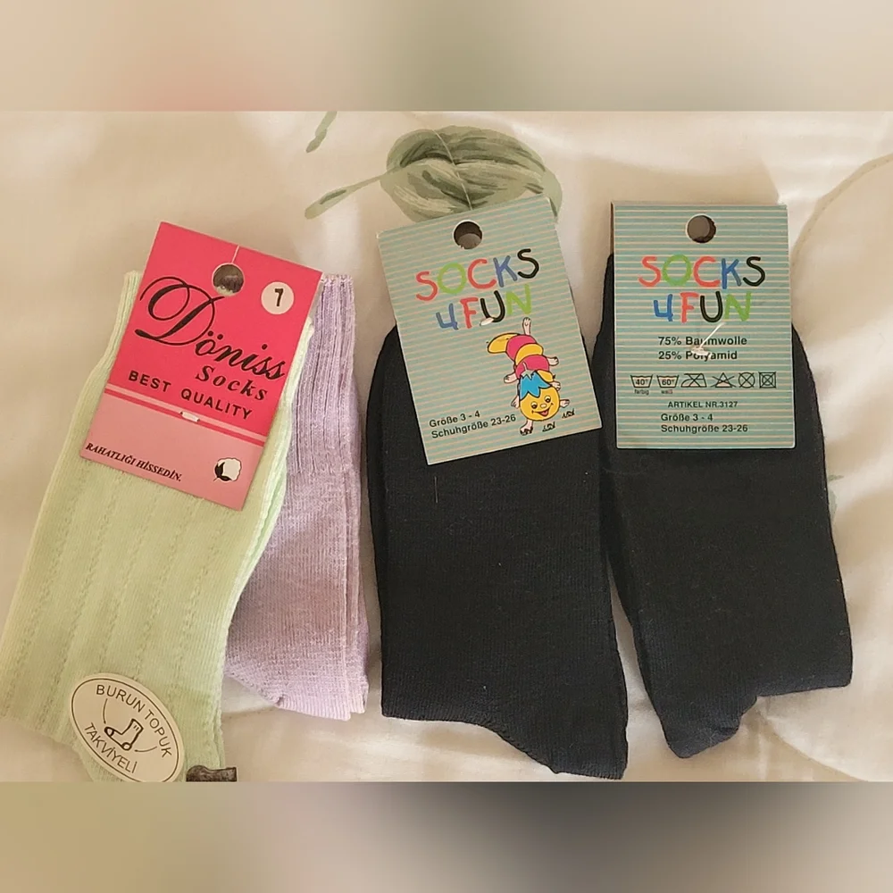 Kids age 3-4 years socks 4 pcs.